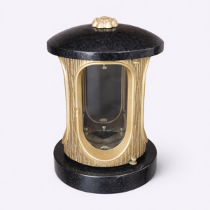 Granitinė Žvakidė nr.1 JUODA