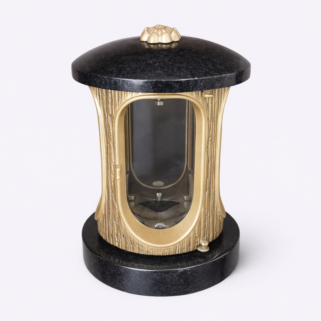 Granitinė Žvakidė nr.1 JUODA