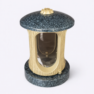 Granitinė žvakidė nr.2 PILKA