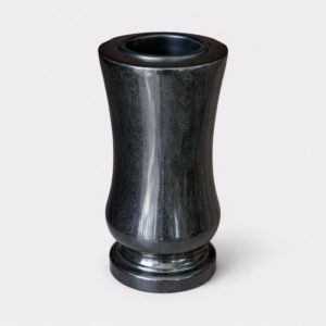 Granitinė vaza nr.4 JUODA