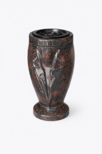 Akmens masės vaza aurora