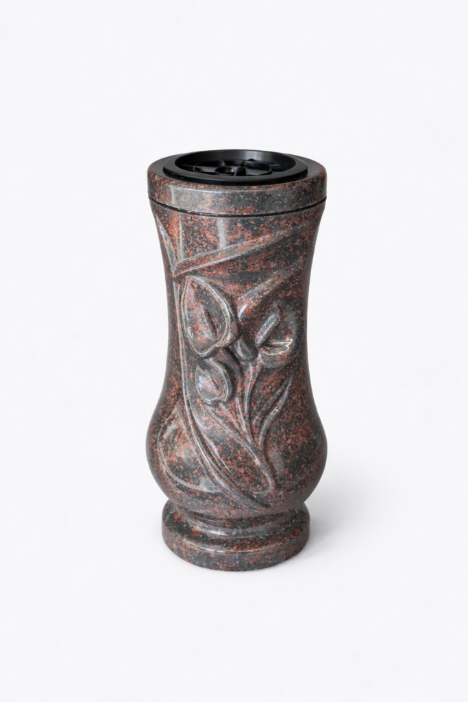 Akmens masės vaza aurora KALIJA