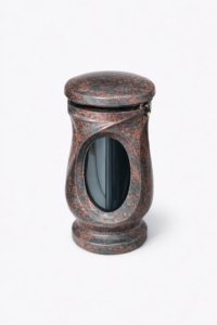 Akmens masės žvakidė AURORA